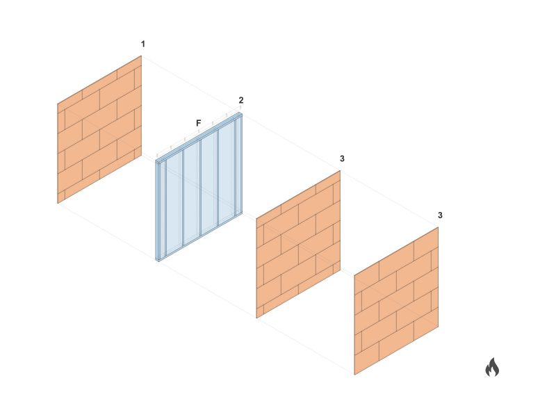 Zweilagige Ausführung (Lehmplatte/Lehmplatte)